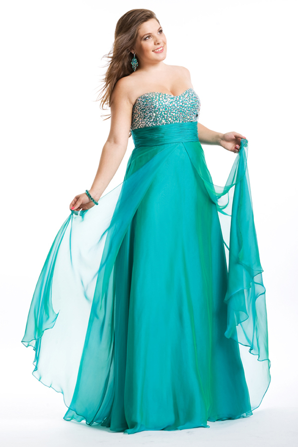 Plus Size Prom Dress